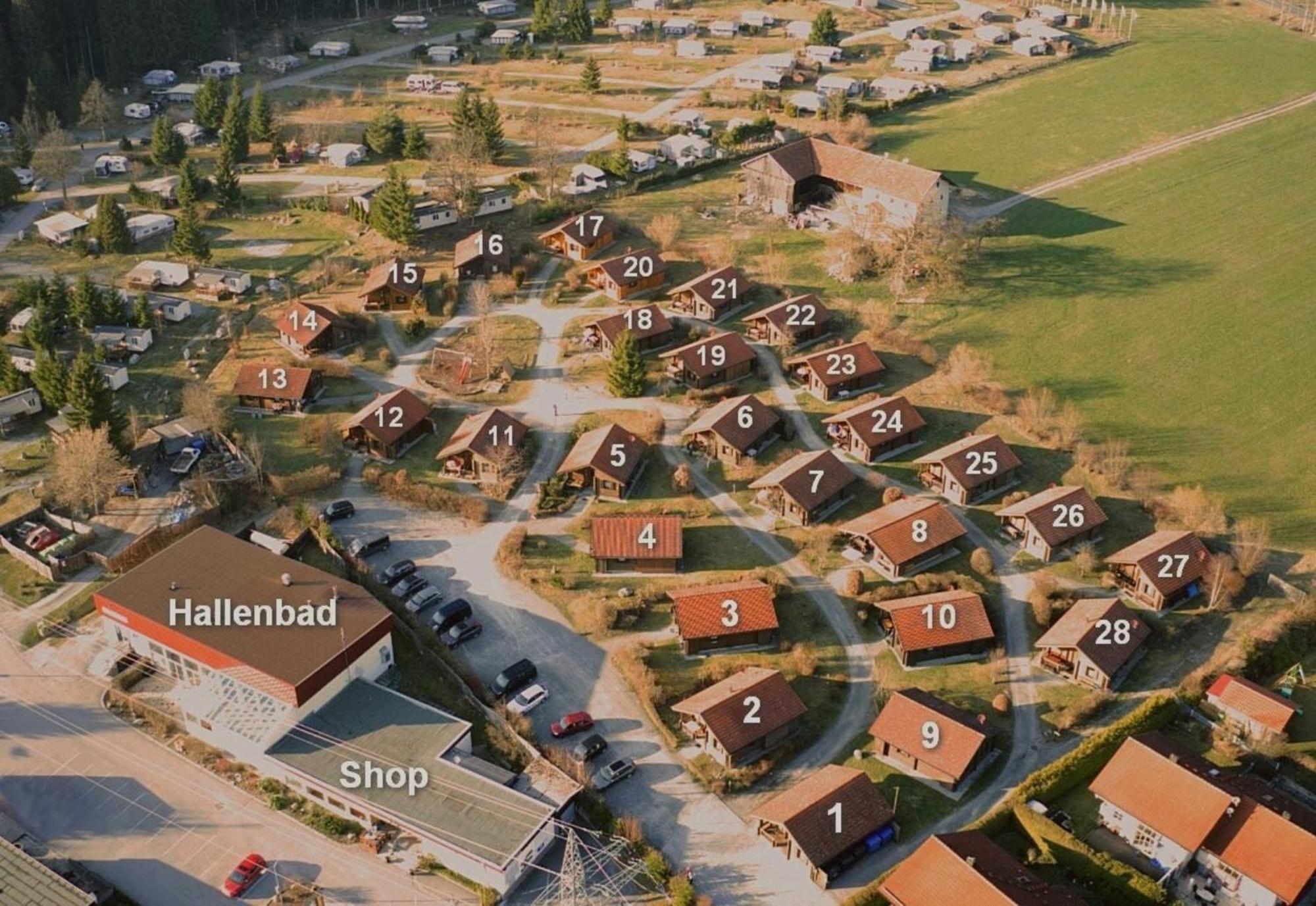 Ferienhaus Nr 6, Typ A, Feriendorf Jaegerpark, Bayerischer Wald Viechtach Eksteriør billede